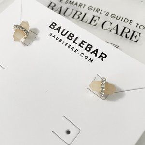 BaubleBar | Pink Stone Earrings | Never worn